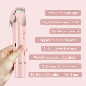 SilkPro™ - 2-i-1 Rakapparat för Kvinnor - Scandinavianbeauties