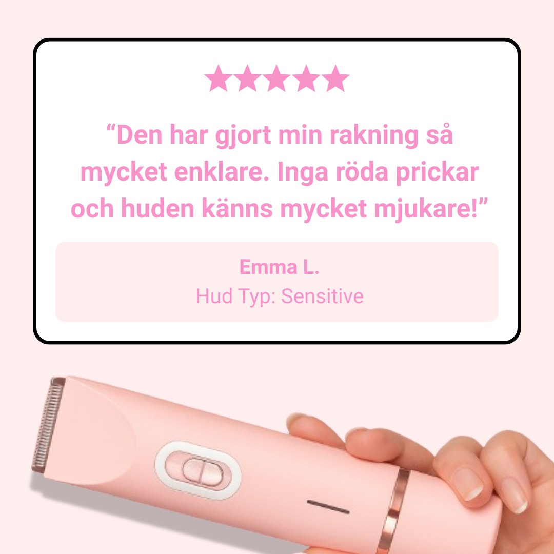 Scandinavian Beauties – 2-i-1 Rakapparat för Kvinnor