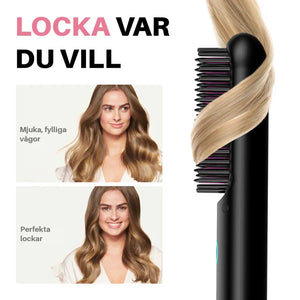 Lurisa Bärbar Borste – Raka, Locka, Torka - Scandinavianbeauties