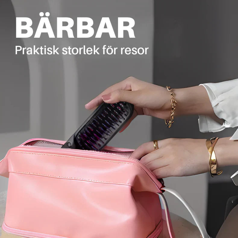 Lurisa Bärbar Borste – Raka, Locka, Torka - Scandinavianbeauties