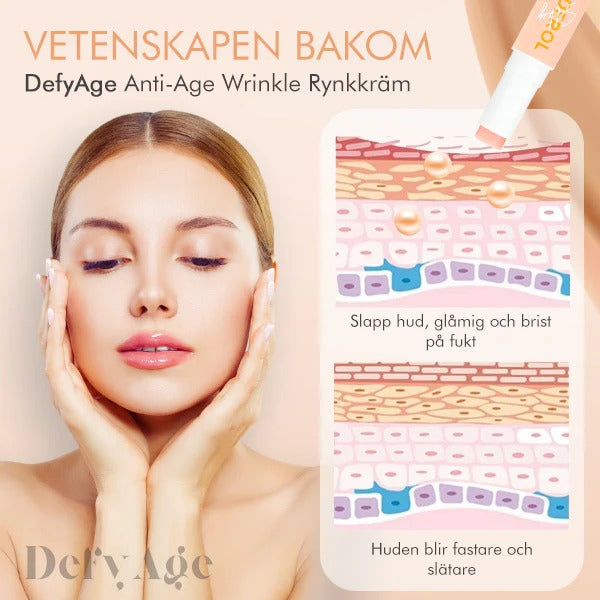 DefyAge Anti-Age Rynkkräm | Bli av med rynkor direkt!