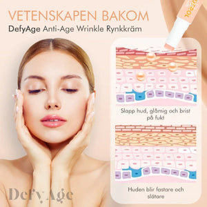 DefyAge Anti-Age Rynkkräm | Bli av med rynkor direkt!